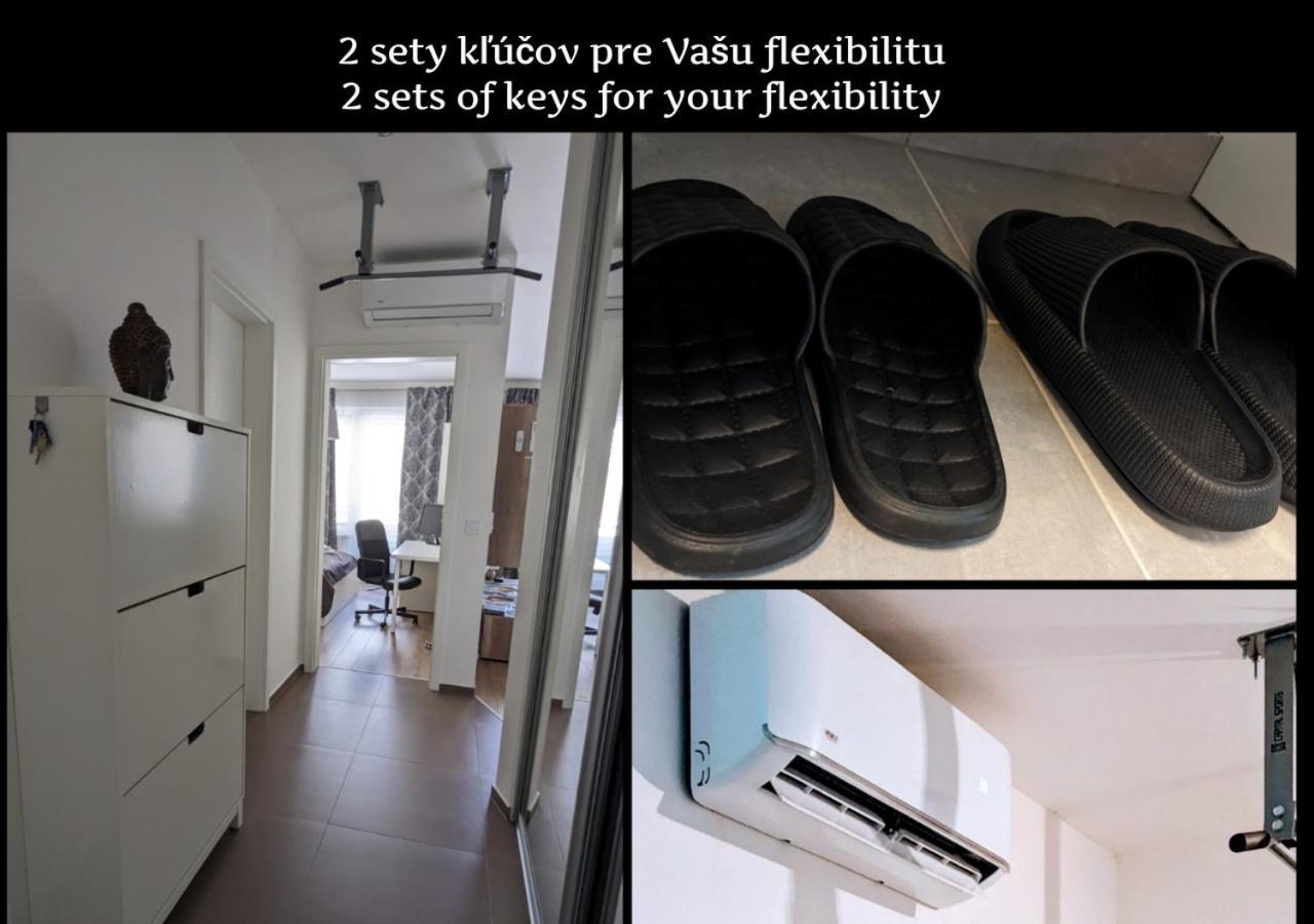 E2 Luxury Oldtown Apt - 2X Parking, Foodstore, Pcscreen, Netflix, Unlimited Music, Crib, Babychair, Fastwifi, Aircon Košice Buitenkant foto